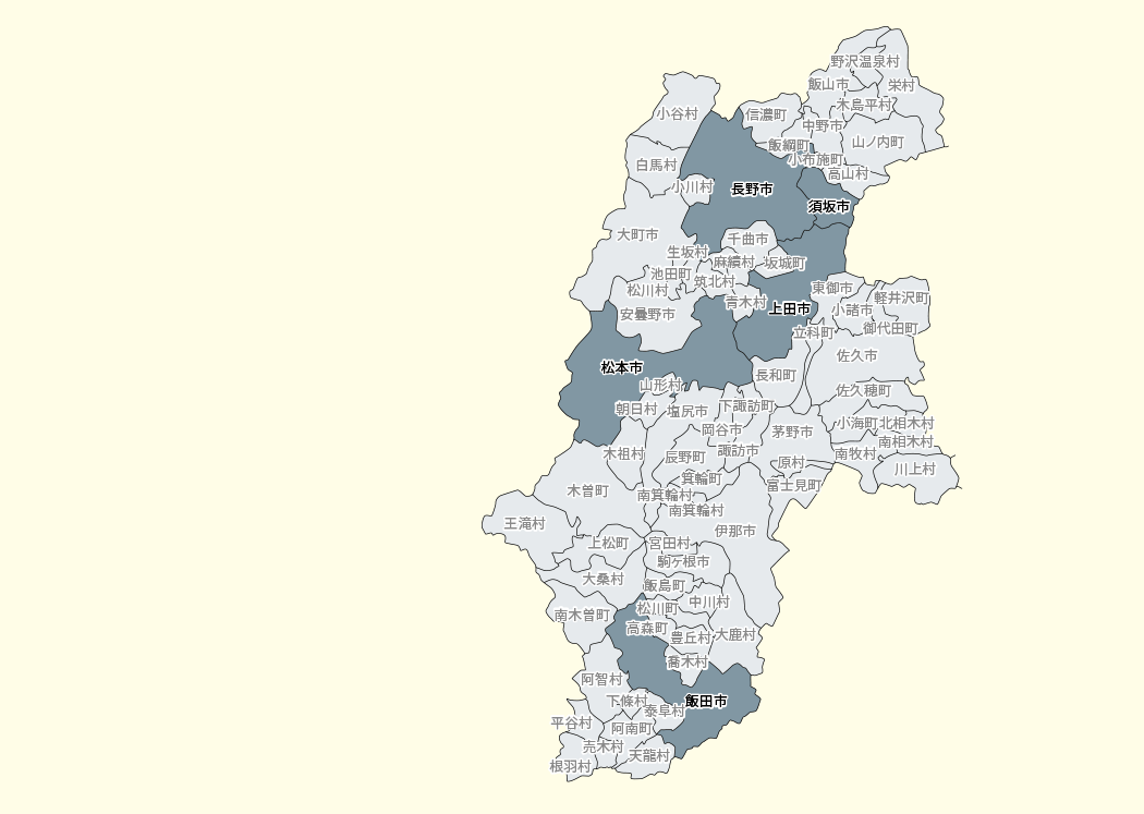 長野県MAP