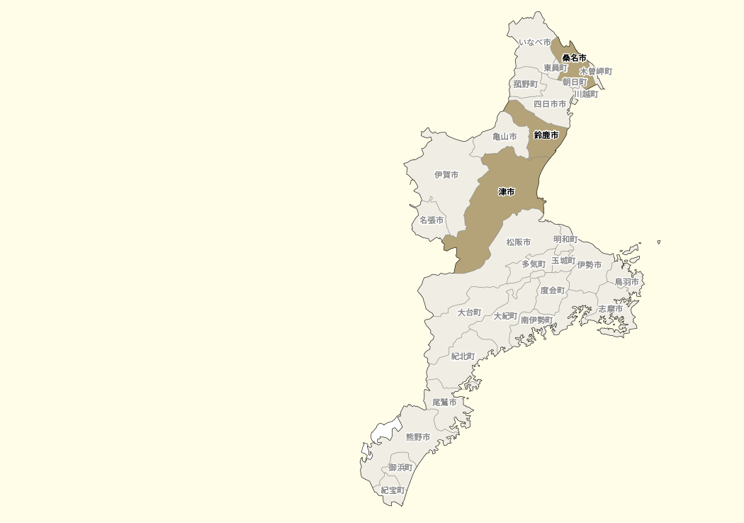 三重県MAP