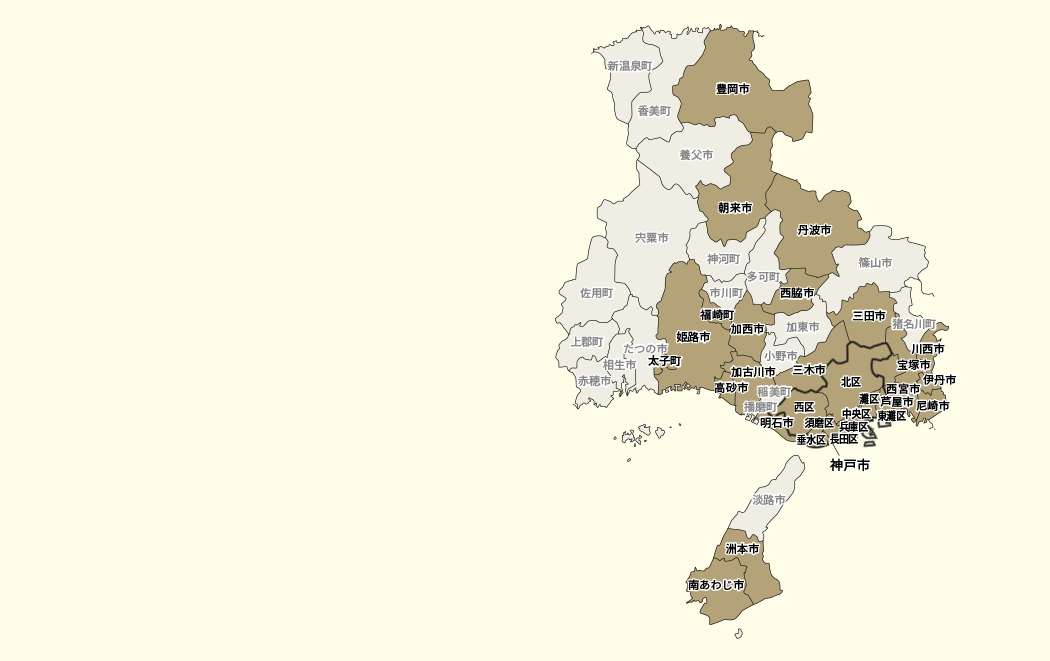 兵庫県MAP