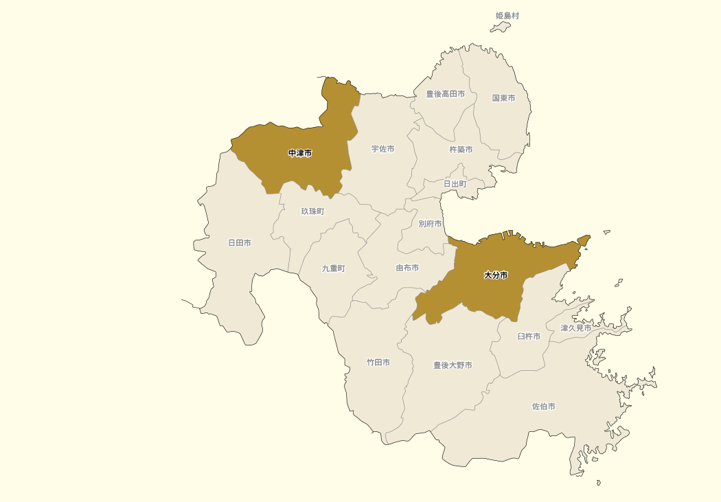 大分県MAP