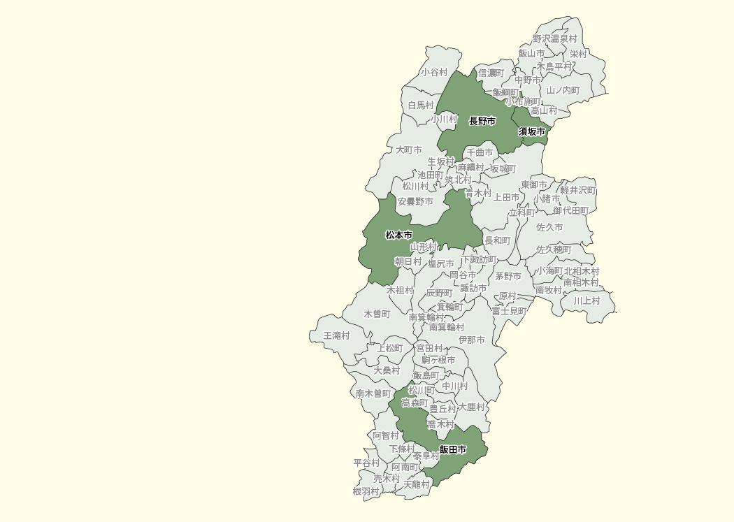 長野県MAP