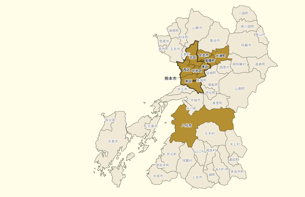 熊本県MAP